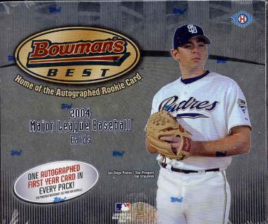 2004 Bowmans Best MLB Baseball Hobby box