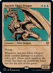 (382) Ancient Silver Dragon - FOIL - SHOWCASE RULEBOOK