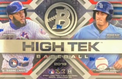 2018 Bowman High Tek MLB Baseball Hobby Box