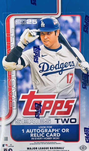 2025 Topps MLB Baseball Series 2 Hobby Box