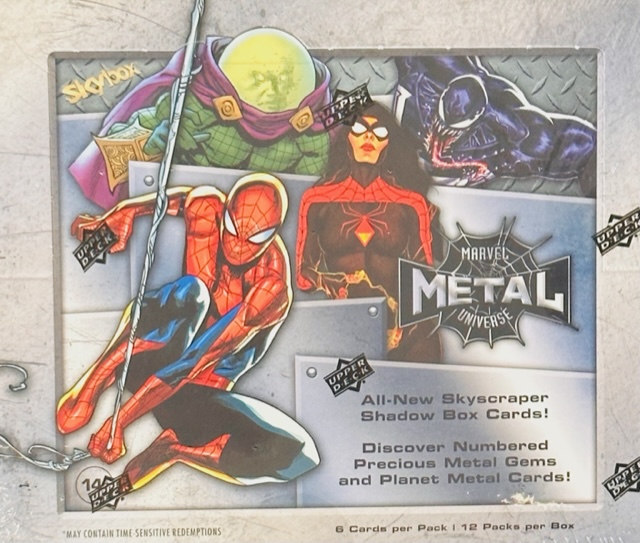 2021 Marvel Spider-Man Skybox Metal Universe Hobby Box (Upper Deck)