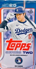 2025 Topps MLB Baseball Series 2 Jumbo Pack