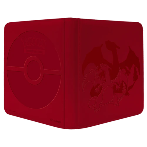 Ultra Pro 12-Pocket Zippered Pro-Binder Elite Series - Charizard for Pokemon