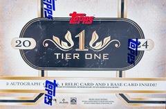 2024 Topps Tier One MLB Baseball Hobby Box