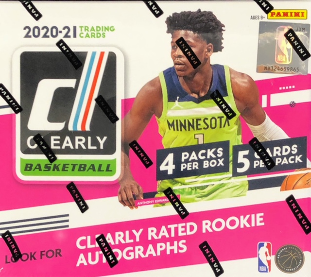 2020-21 Panini Donruss Clearly NBA Basketball Hobby Box
