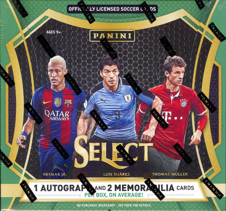 2016 Panini Select Soccer Hobby Box