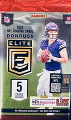 2024 Panini Donruss Elite NFL Football Hobby Pack