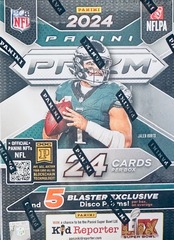 2024 Panini Prizm NFL Football Blaster Box (Disco Prizms Exclusive)