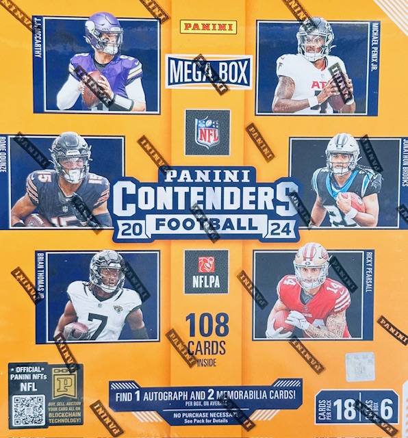 2024 Panini Contenders NFL Football Mega Box