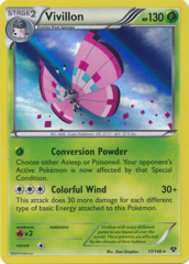 Vivillon - 17/146 - Pink - Holo Rare