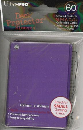 Ultra Pro 60ct Yugioh Sized Sleeves - Purple