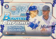 2022 Bowman Chrome MLB Baseball HTA Choice Jumbo Box