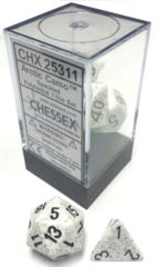Chessex Dice - CHX25311 - Speckled Arctic Camo Polydedral 7-Die Set