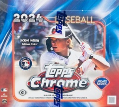 2024 Topps Chrome MLB Baseball Update Series Jumbo Box