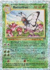 Butterfree - 21 Reverse Holo