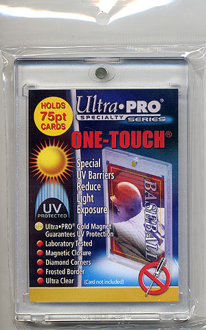Ultra Pro 75pt Magnetic Closure One-Touch Card Holder