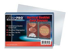 Vertical Booklet Card Sleeves (100ct.)