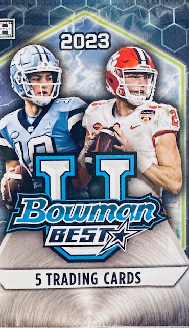 2023 Bowmans Best University Football Hobby Pack