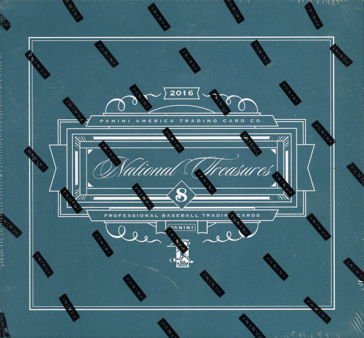 2016 Panini National Treasures Baseball Hobby Box
