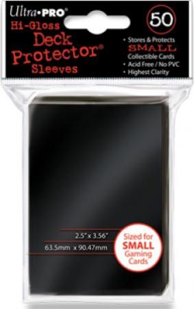 Ultra Pro 60ct Yugioh Sized Sleeves - Black