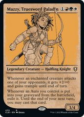 (430) Mazzy, Truesword Paladin - SHOWCASE RULEBOOK