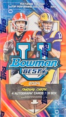 2024 Bowman Best University Football Hobby box