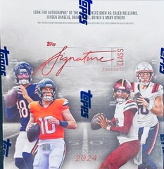 2024 Topps Signature Class Football Mega Box