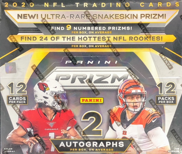 2020 Panini Prizm NFL Football Hobby Box