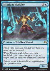 Mizzium Meddler - Foil - Prerelease Promo