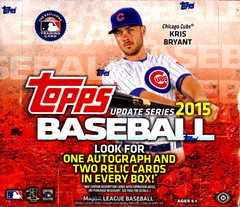 2015 Topps Update Series MLB Baseball Jumbo Box