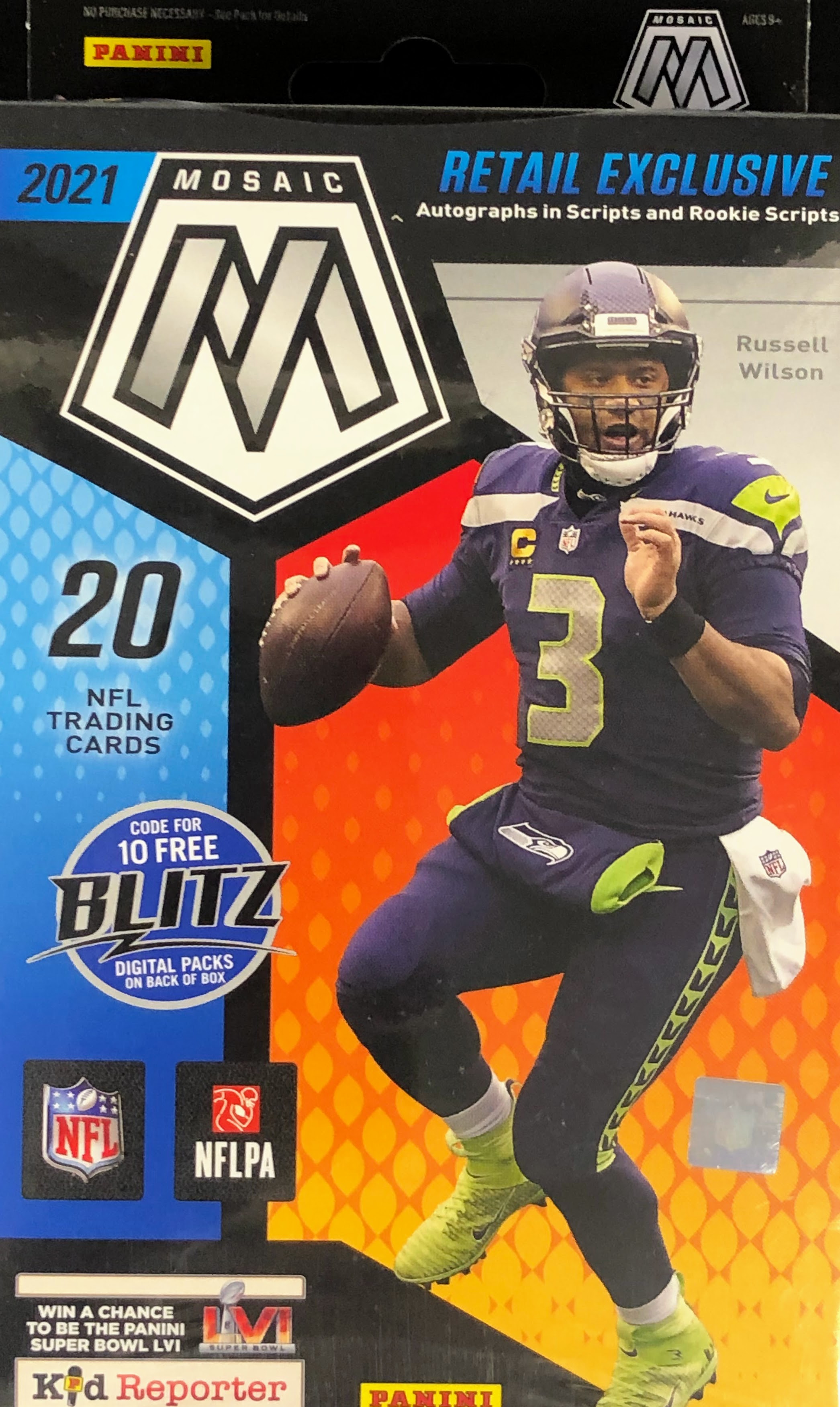2021 Panini Mosaic NFL Football Hanger Box