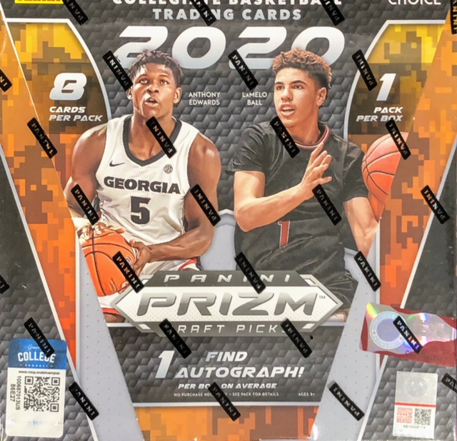 2020-21 Panini Prizm Draft Picks Collegiate Basketball Choice Box