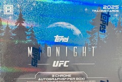 2025 Topps Midnight UFC MMA Hobby Box