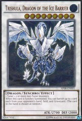 Trishula, Dragon of the Ice Barrier - AP08-EN001 - Ultimate Rare - Unlimited Edition