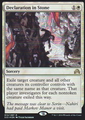 Declaration in Stone - Foil - Prerelease Promo