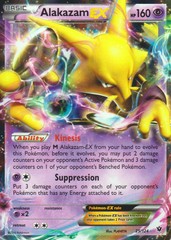 Alakazam EX - 25/124 - Holo Rare ex