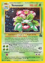 Venusaur - 13 - Holo - Promo Pokemon Trading Card Game Guide