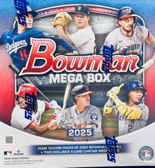 2025 Bowman MLB Baseball Mega Box