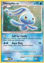 Manaphy Lv.20 - 4/12 - Holo