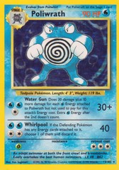 Poliwrath - 13/102 - Holo Rare - Unlimited Edition