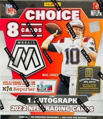 2022 Panini Mosaic Choice NFL Football Box