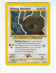 Shining Noctowl - 110/105 - Shining Holo Rare - Unlimited Edition