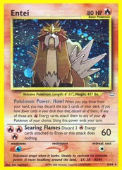 Entei - 6/64 - Holo Rare - Unlimited Edition