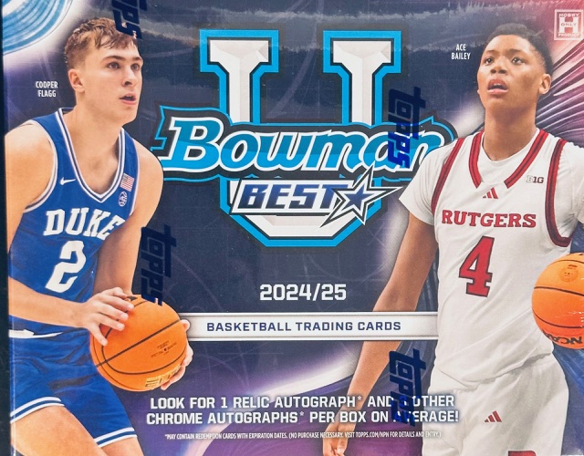 2024-25 Bowman University Best Basketball Hobby Box