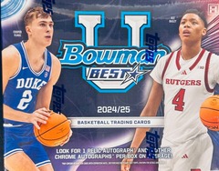 2024-25 Bowman University Best Basketball Hobby Box