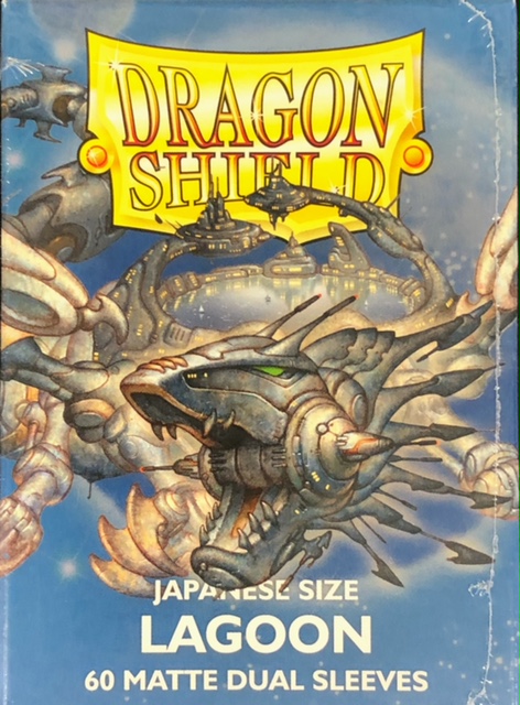 Dragon Shield 60 Count Japanese Size (YuGiOh) Card Sleeves - Dual Matte Lagoon