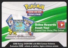 XY BREAKThrough: Unused Booster TCGO Online Code Card