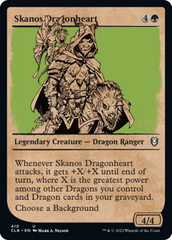(410) Skanos Dragonheart - FOIL - SHOWCASE RULEBOOK