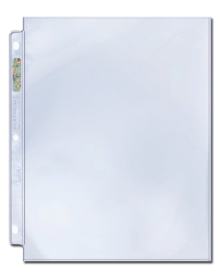 Ultra Pro 1-pocket Platinum Series 8 1/2 x 11 Pages  (100ct.)