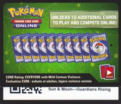 Guardians Rising - Unused Booster Pack TCGO Code Card